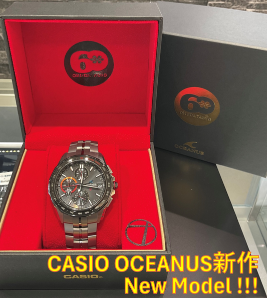 カシオ オシアナス 11月新作③登場！！ CASIO OCEANUS  November NEW Model ③ !!!