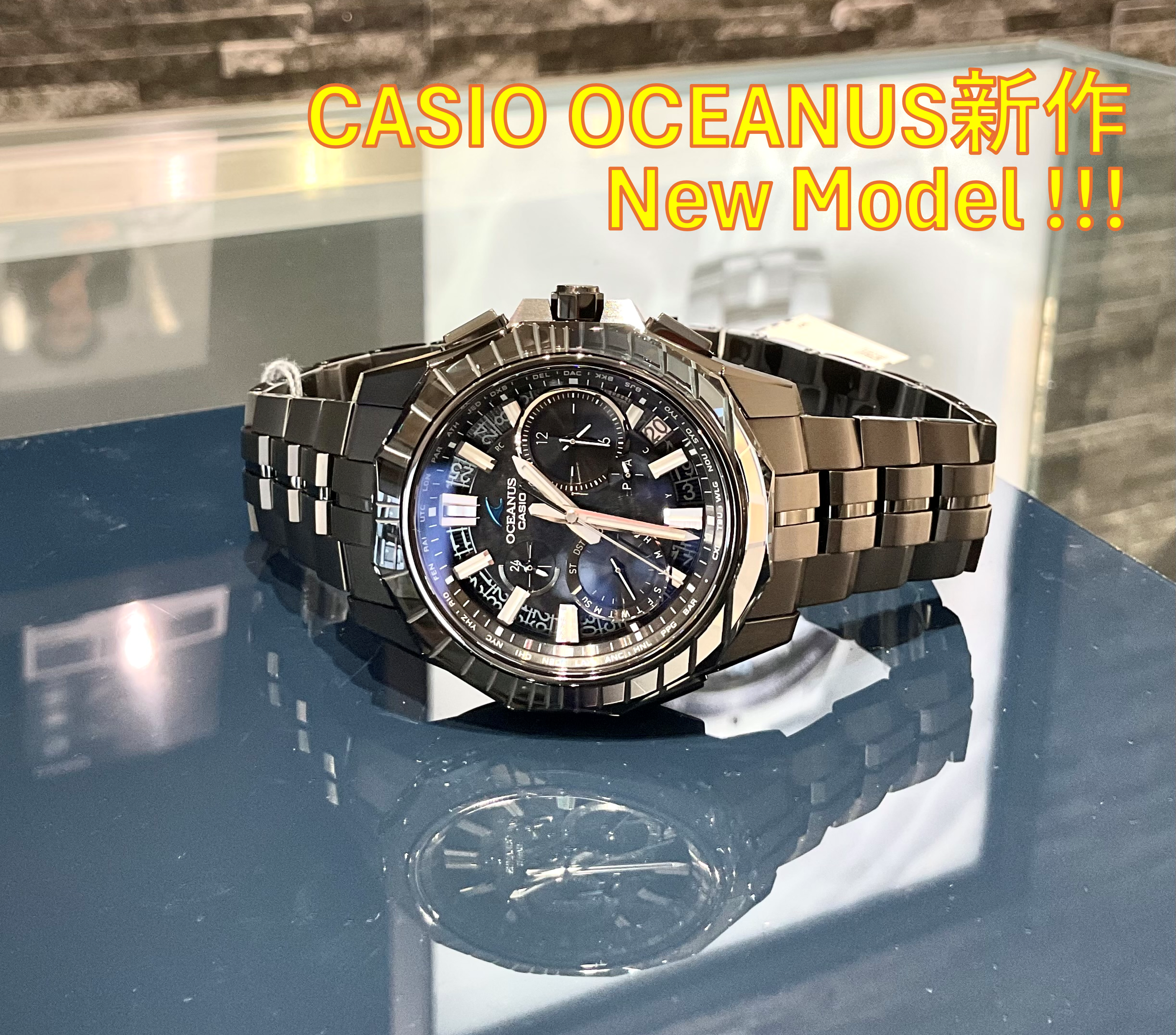 カシオ オシアナス 11月新作②登場!! CASIO OCEANUS November NEW Model ② !!! – seamos-inc