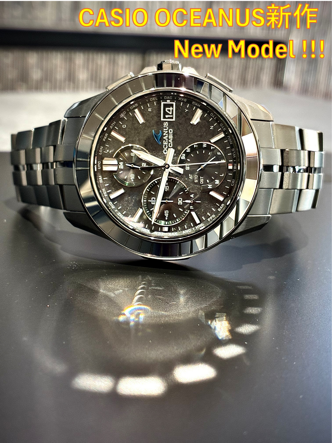 カシオ オシアナス 11月新作①登場！！ CASIO OCEANUS  November NEW Model ① !!!
