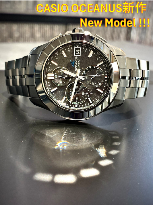 カシオ オシアナス 11月新作①登場！！ CASIO OCEANUS  November NEW Model ① !!!